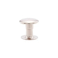 7mm Nickel, Single Cap Jiffy Rivet, Solid Brass- 100ct