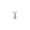 7mm Nickel, Single Cap Jiffy Rivets, Solid Brass-100ct