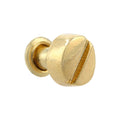 Ohio Travel Bag Adornments 6.3mm Shiny Gold, Stud with Cap, Steel-PK5, #P-2850-GOLD P-2850-GOLD
