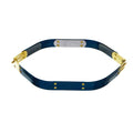 8" Facile Hexagonal Frame With Brass Hinges, Steel