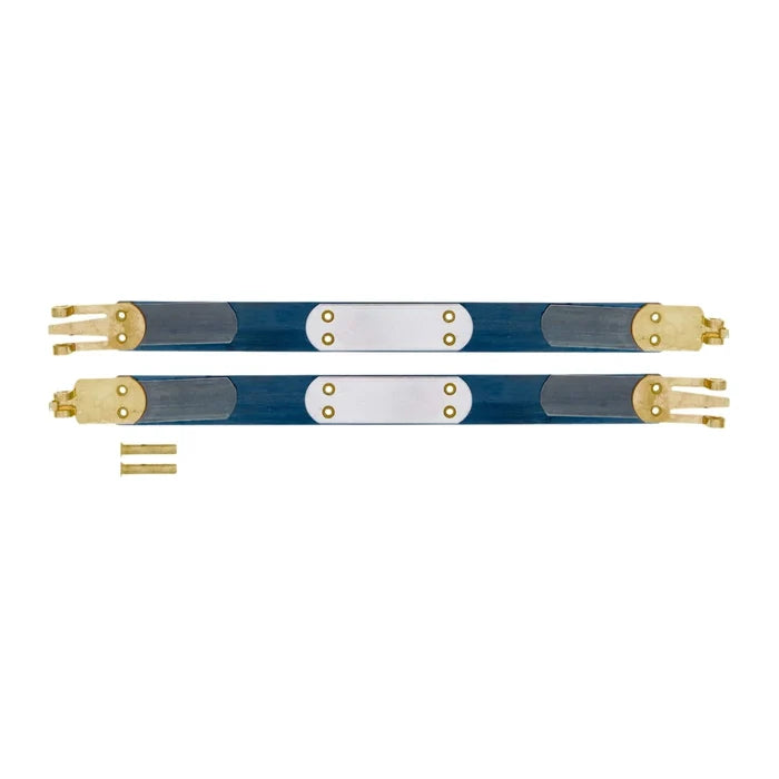 8" Facile Hexagonal Frame With Brass Hinges, Steel