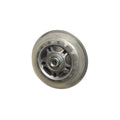 80mm Grey, Quiet Inline Skate Wheel, Plastic