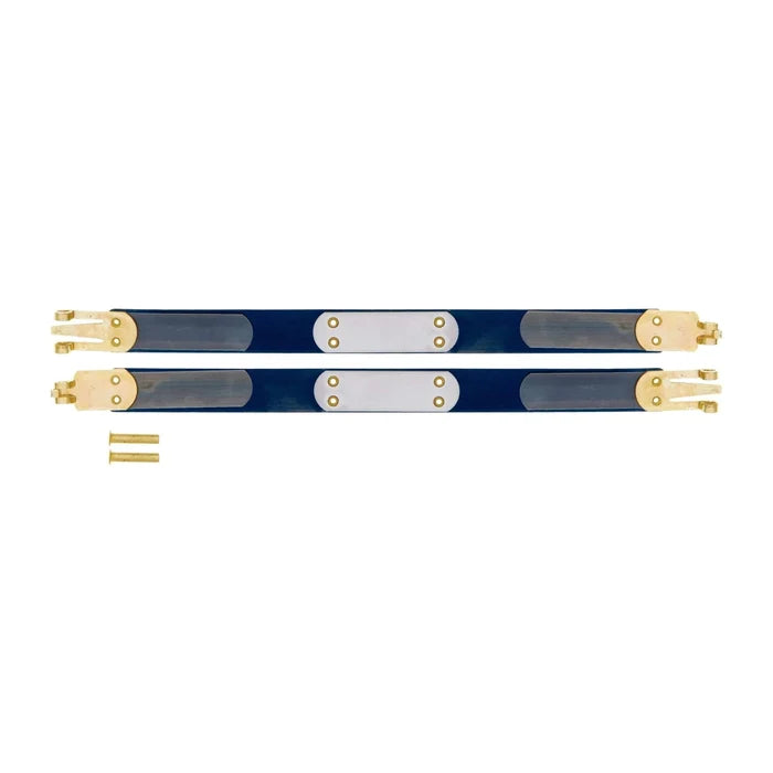 9", Facile Hexagonal Frame with Brass Hinges, Steel