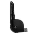 Ohio Travel Bag 96mm Black, Side Mount Wheel with Housing Pair, Plastic, #L-3602 L-3602