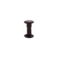 9mm Black, Double Cap Jiffy Rivets, Solid Brass-100ct