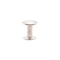 9mm Nickel, Single Cap Jiffy Rivet, Solid Brass- 100pk