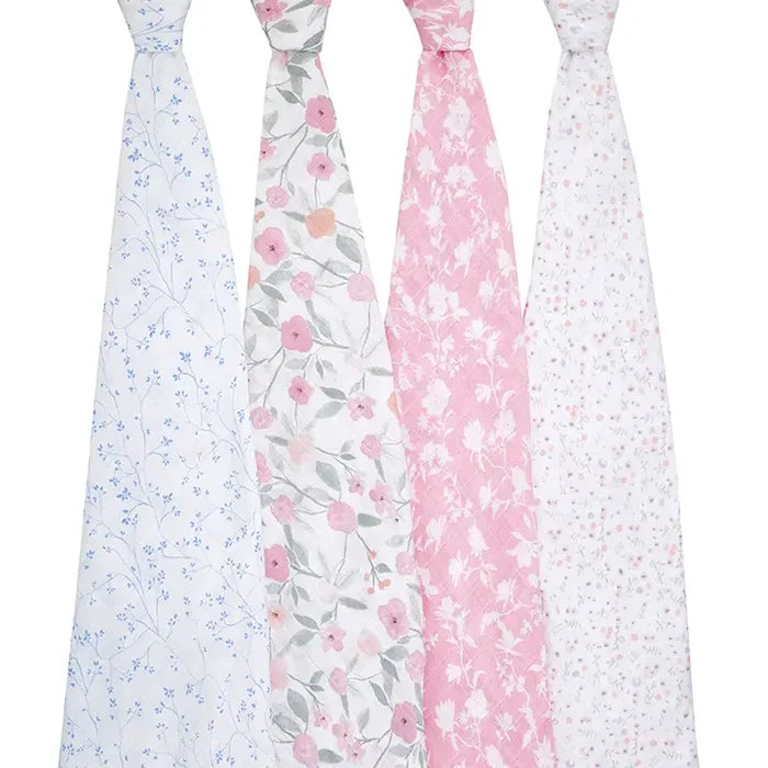 Aden & Anais Muslin Swaddles - 4 pack