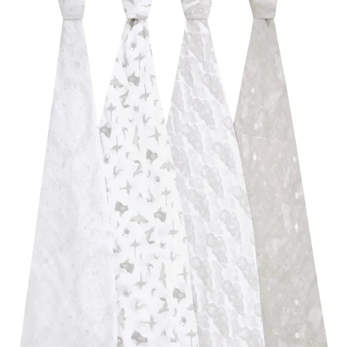 Aden and Anais Organic Swaddles 4 pack