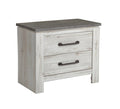 Adorna Two Tone 2 Drawer Nightstand