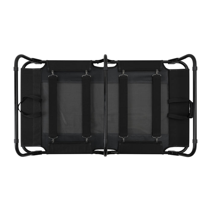 Adventure Foldable Travel Pet Cot Black Charlie's Pet Products