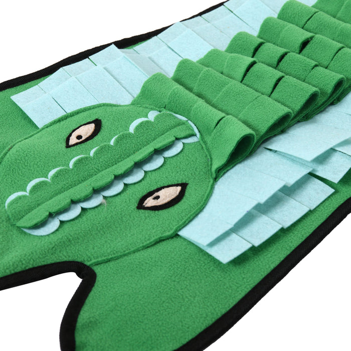 Africana Snuffle Mat Crocodile 33.5x82cm Charlie's Pet Products