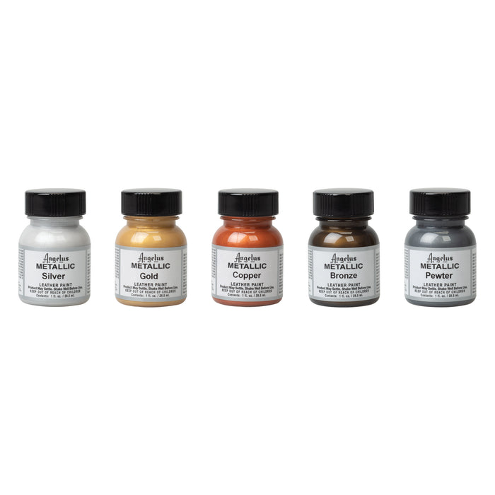 Angelus® Metallic Leather Paint, 1 oz.