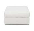 Arlo Ivory Ottoman