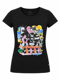 Artistic Cow Graphic T-Shirt