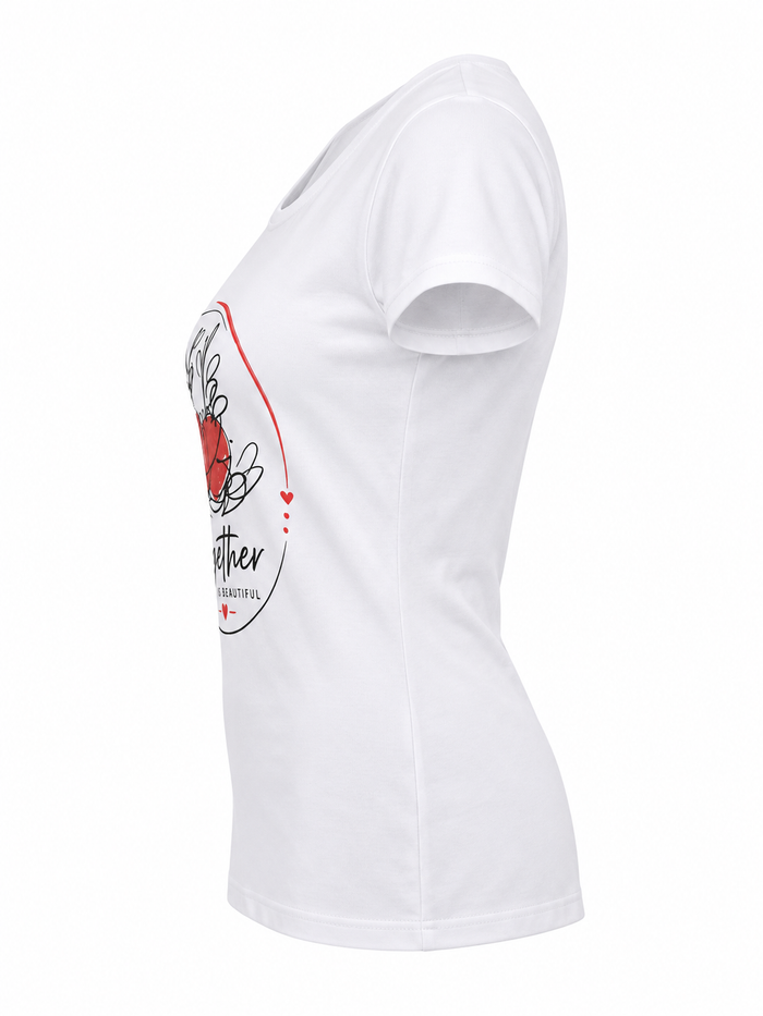 Artistic Graphic Print T-Shirt