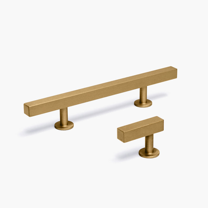 5" Bar Pull / Brushed Brass