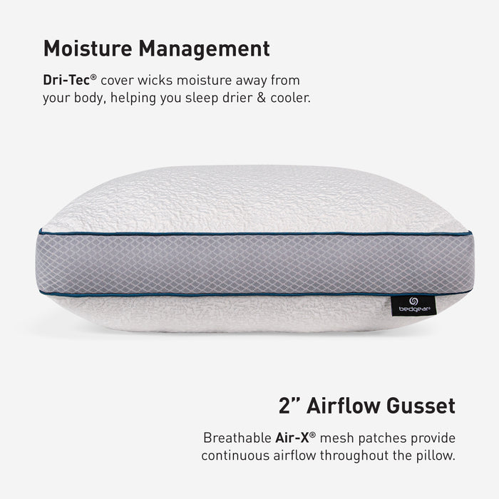 BEDGEAR Linea 2.0 Back Sleeper Pillow