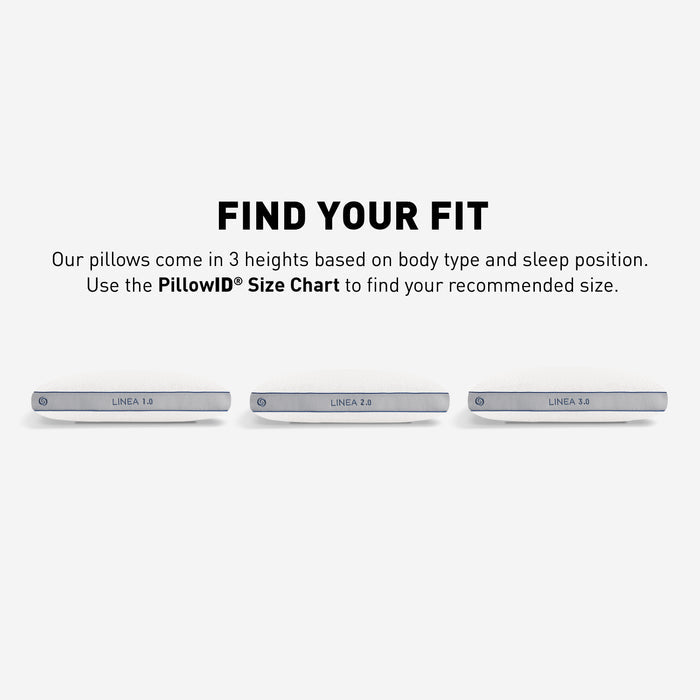 BEDGEAR Linea 3.0 Side Sleeper Pillow
