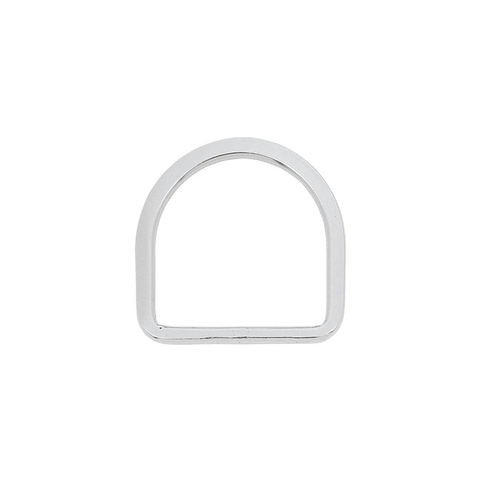Beveled Saddle D-Ring Stainless Steel, 3-1/2"