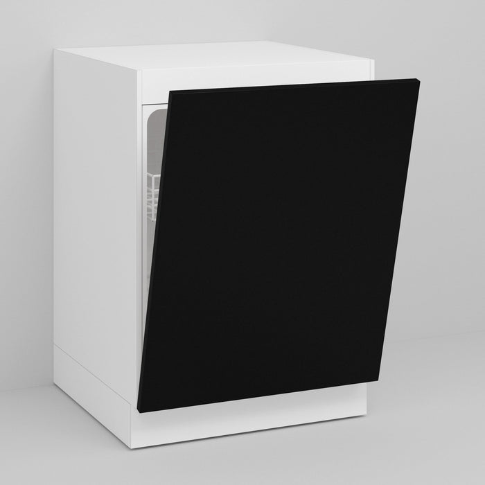 Black Supermatte Slab Door for Sektion
