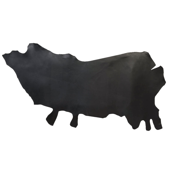 Black Veg Tanned Strap Leather, 7/8 oz.
