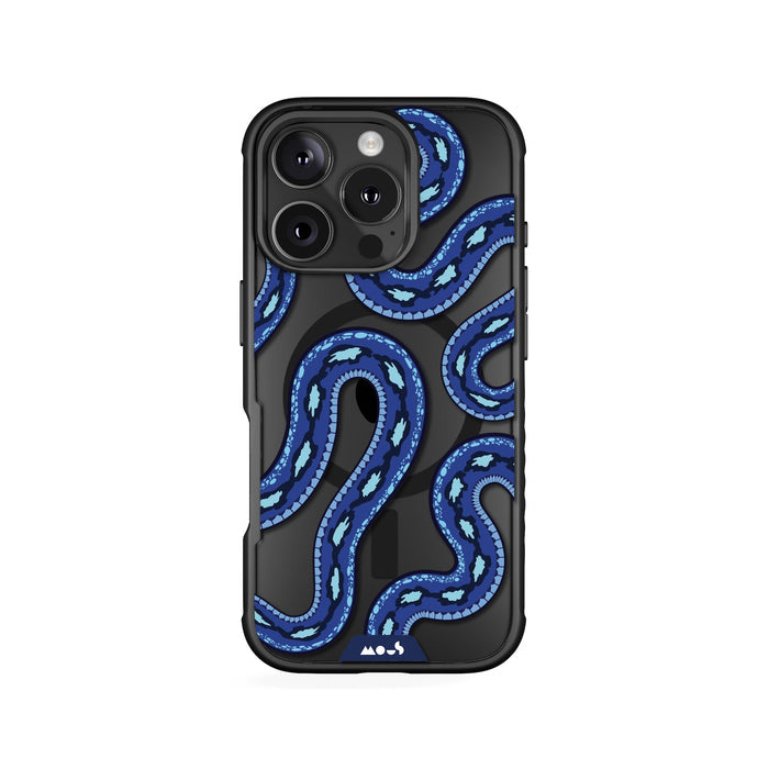 Blue Viper Protective Phone Case - Serpent MagSafe