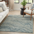 BLUE WAVES 5x8 Rug
