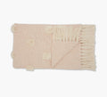 Blush Woven Cotton Throw 50 x 60