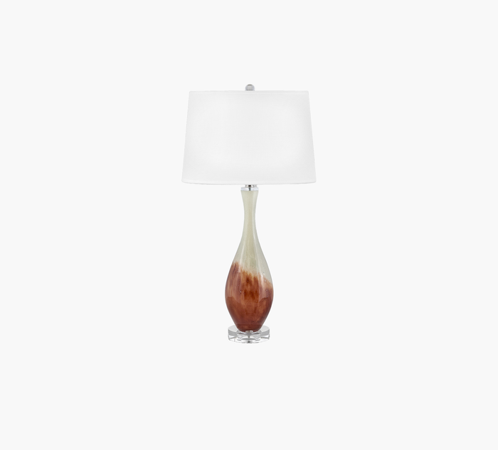 Bocca Two Tone Glass Table Lamp
