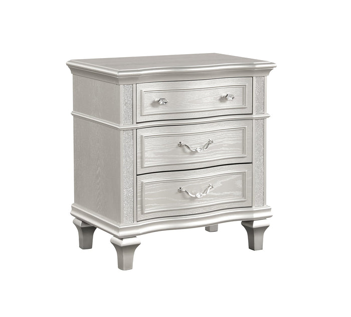 Bridgette 3 Drawer Nightstand