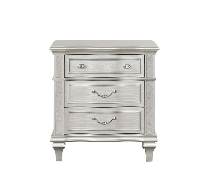 Bridgette 3 Drawer Nightstand