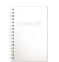 Caracole White 5.5 x 8.5" Lined Notebook