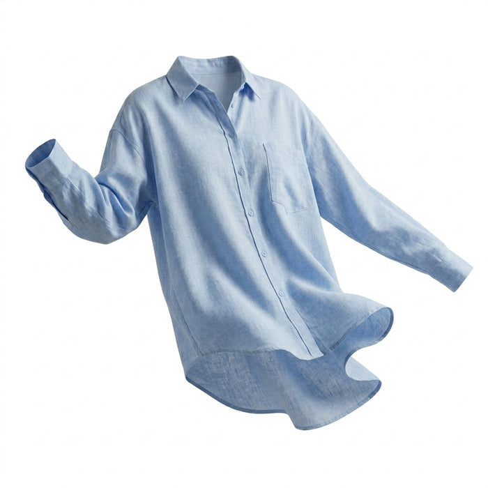 Casual Button Front Long Sleeve Shirt