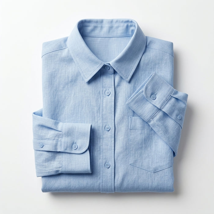 Casual Button Front Long Sleeve Shirt