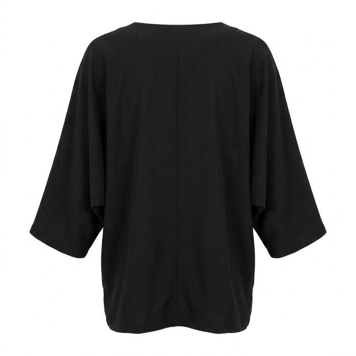 Casual Wear Women Short Sleeve Open Front Cover Up