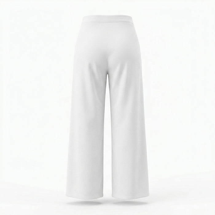 Casual Wear Women Tropical Print Wide Leg Pants