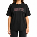 Casual Woman Athletic Graphic T Shirt