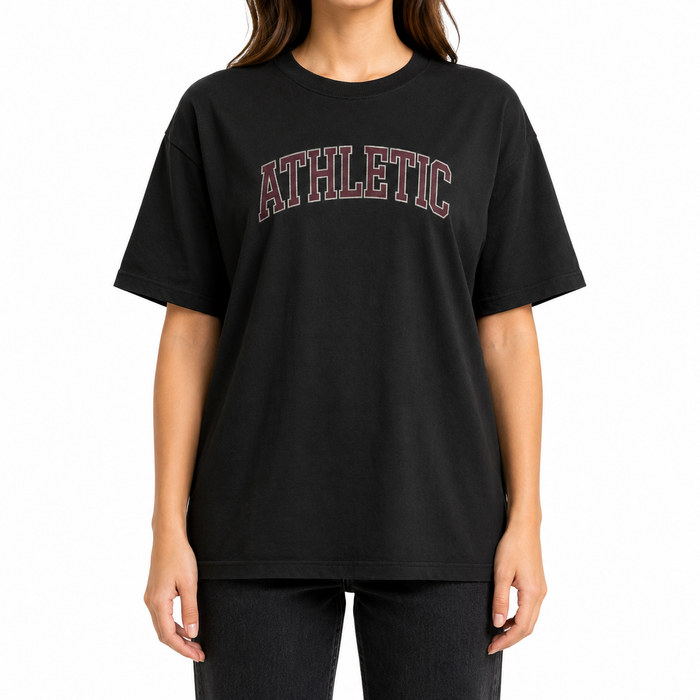 Casual Woman Athletic Graphic T Shirt