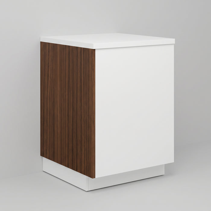 Chestnut Impression Slab Cover Panels for Sektion