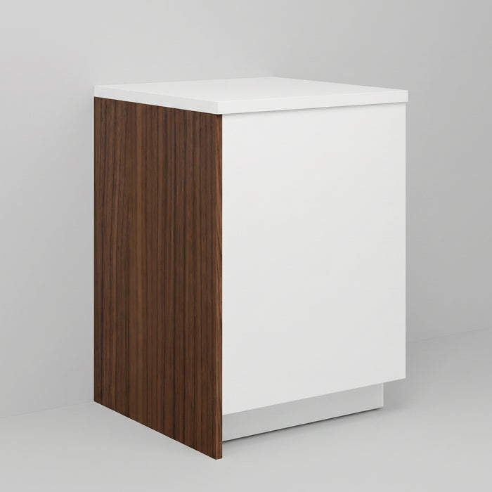 Chestnut Impression Slab Cover Panels for Sektion