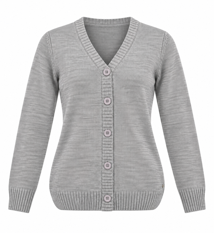 Classic Button Front Knitted Cardigan