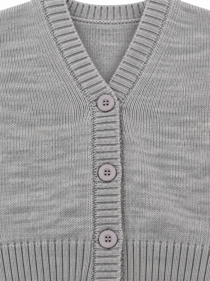 Classic Button Front Knitted Cardigan