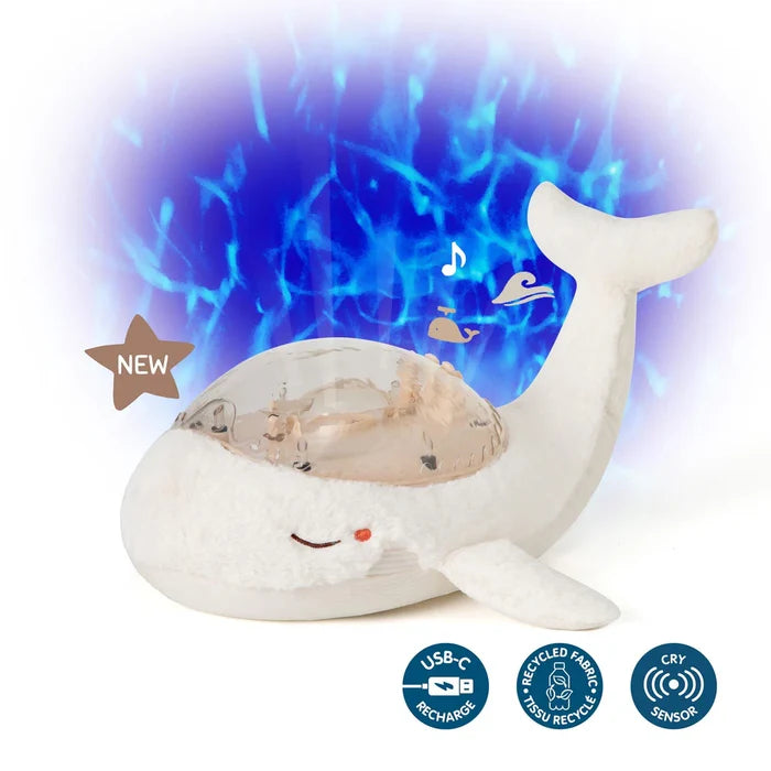 Cloud Be Tranquil Whale-White Rechargable