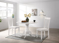Clover White 3 Piece Dining Set