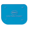 Corner Radius Card Template by Maker's Leather Supply