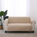Cosy Quilted Sofa Protector Cover for Oversized Sofa - Oat Charlie's Pet Products