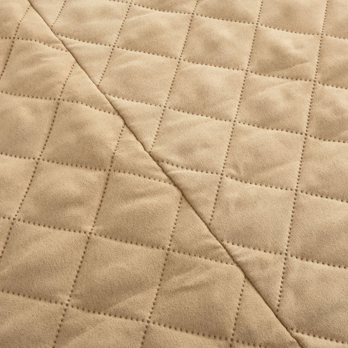 Cosy Quilted Sofa Protector Cover for Oversized Sofa - Oat Charlie's Pet Products