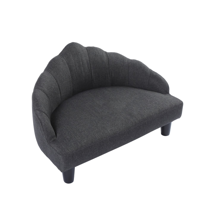 Crown Elevated Pet Sofa Bed - Charcoal Charlie's Pet Products