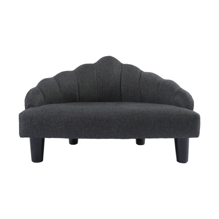 Crown Elevated Pet Sofa Bed - Charcoal Charlie's Pet Products