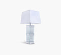 Crystal Mirror Table Lamp